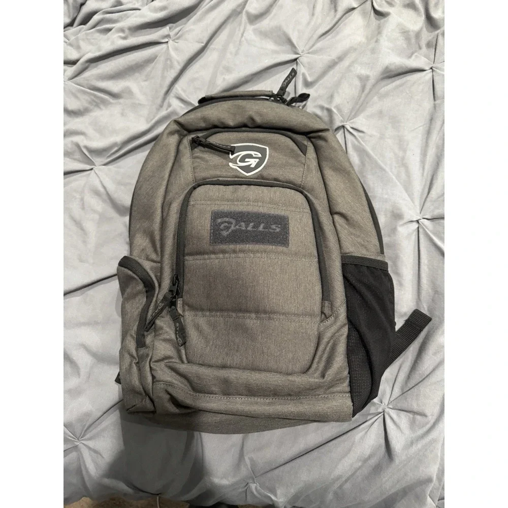 Galls BACKPACK GRAY BLACK Tactical Bookbag‎ School NWT